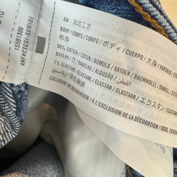 Abercrombie & Fitch Jeans The 90's Relaxed High Rise Women's Size 29 Blue - Picture 7 of 7